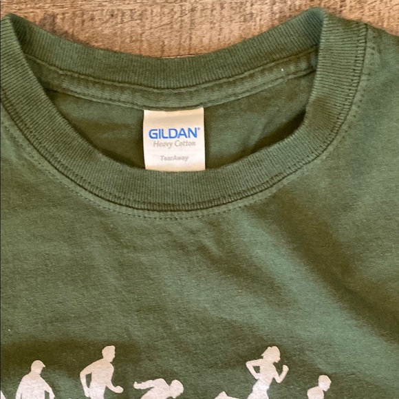 Gildan Green 2019 "Miles for Meridian" Crewneck Short Sleeve Tee Size Small - Picture 3 of 6